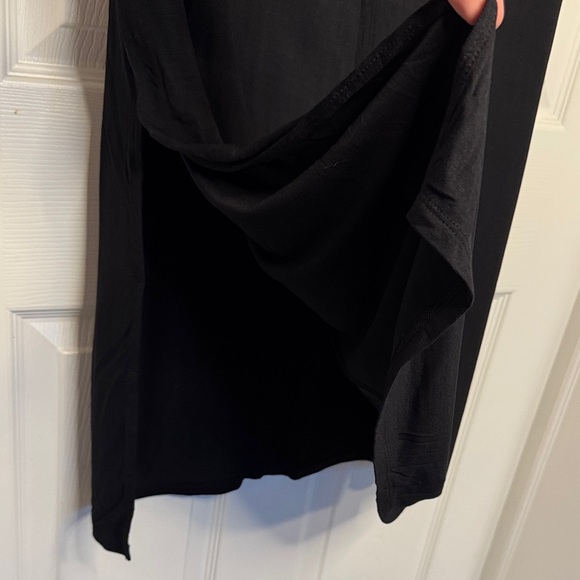 NWT a.n.a Elegant Black Maxi Skirt with Side Slits - Picture 5 of 6